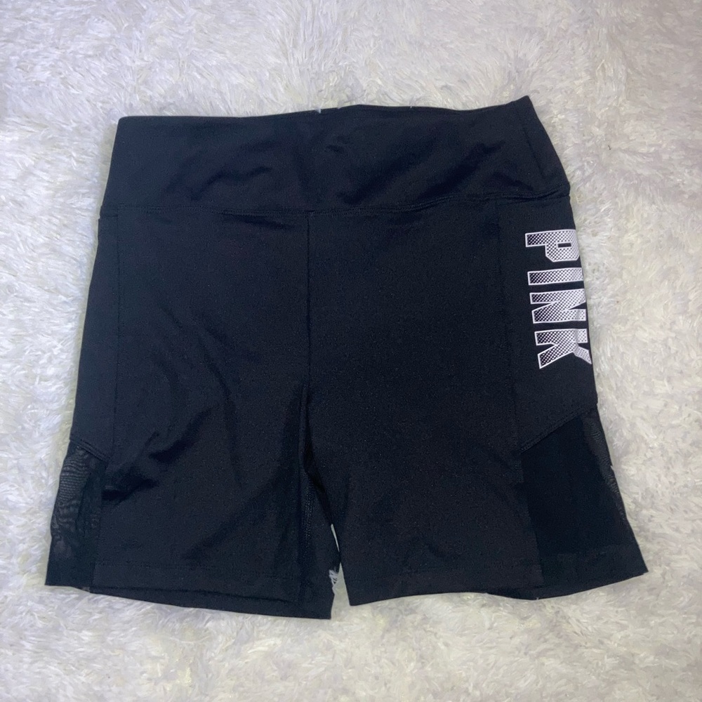 💗 NWT! Victorias Secret PINK Active Shorts Large Phone Pockets & Mesh Sides 😎
